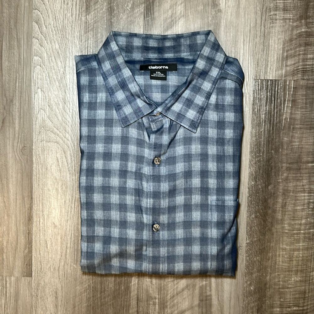 Claiborne Long Sleeve Button Down - 2XL
